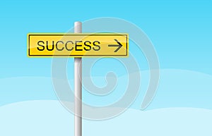 Success sign