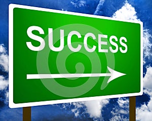 Success sign