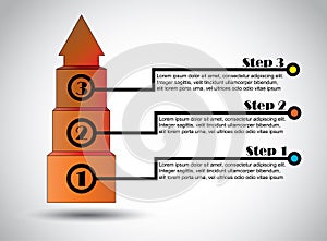 Success steps business proposal infographics successful growth