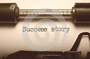 Success story