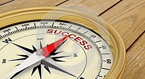 Success successful succeed compass
