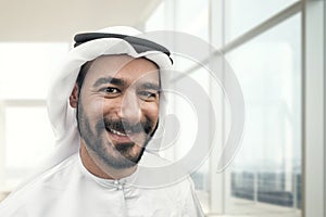 Successful Arabian Businessman , Arabian businessman in a modern