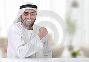 Successful arabian businessman / executive