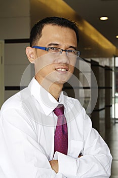 Successful Asian Businessman