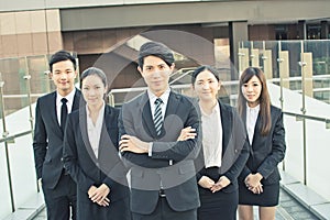 Successful business team