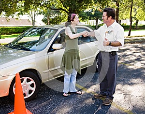 Successful Driving Test