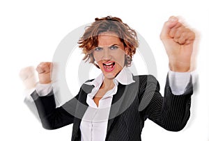 Successful Energetic Woman photo