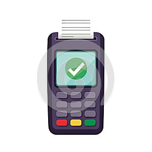 Successful Payment Transaction on POS Terminal