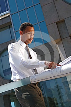 Successful Young Architect