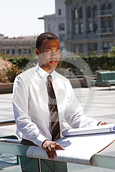 Successful Young Architect