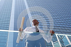 Successful Young Architect