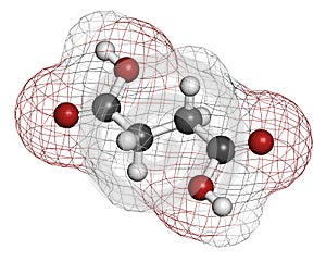 Succinic acid butanedioic acid, spirit of amber molecule. Intermediate of citric acid cycle. Salts and esters known as.