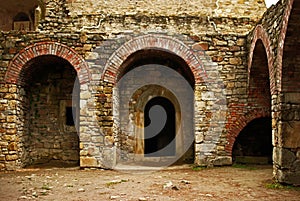 Suceava's fortress ruins