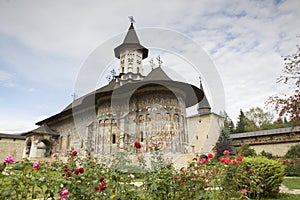 Sucevita Monastery, Bucovina country, Romania photo