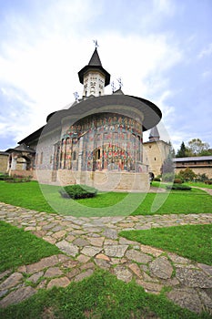 Sucevita monastery, Moldavia (Bucovina), Romania photo