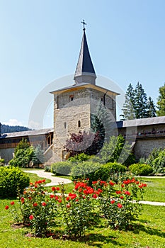 The Sucevita Monastery, Moldavia, Romania