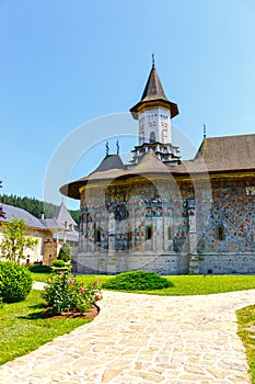 The Sucevita Monastery, Moldavia, Romania