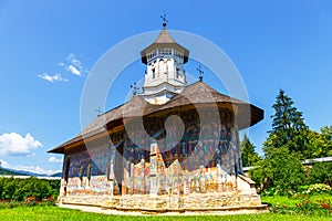 Sucevita Monastery, one of the famous painted monasteries in Romania, Romania