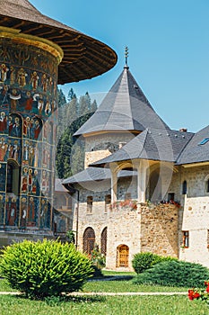 The Sucevita Monastery in Romania