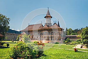 The Sucevita Monastery in romania