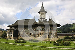 Sucevita orthodox painted church monastery, Moldavia, Bucovina,