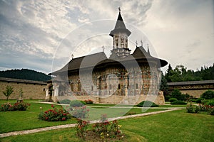 Sucevita orthodox painted monastery, Bucovina