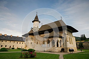 Sucevita orthodox painted monastery, Bucovina