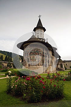Sucevita orthodox painted monastery, Bucovina
