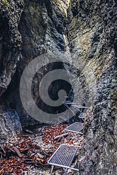 Sucha Bela trail in Slovak Paradise