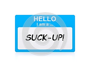 Suck-up tag