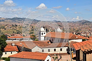 Sucre, capital of Bolivia - the white city photo
