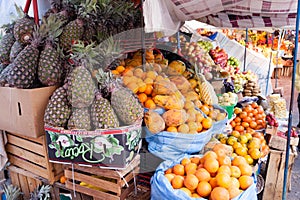 Sucre traditional market, Bolivia.