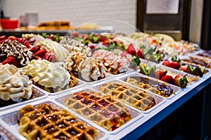 Suculent Belgian waffles