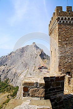 Sudak fortress in Crimea