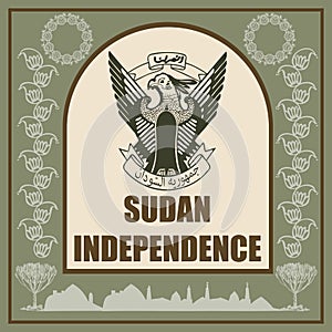 Sudan Independence banner