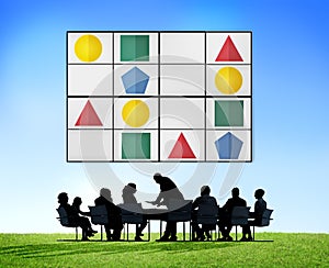 Sudoku Puzzle Problem Solving Leisure Games Concept