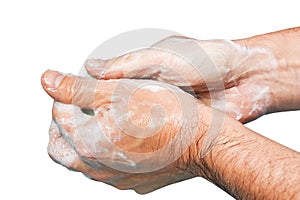 Sudsy hands