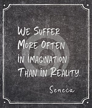 Suffer more Seneca quote