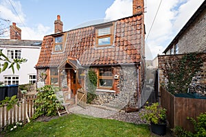 Suffolk flint cottage