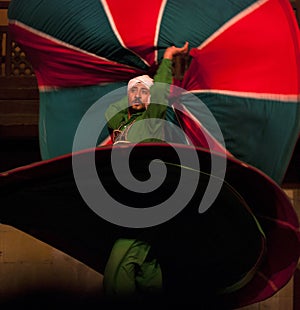 SUFI WHIRLING DERVISHES, CAIRO, EGYPT
