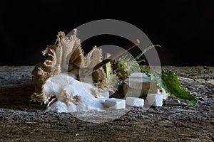 sugar beet and white sugar