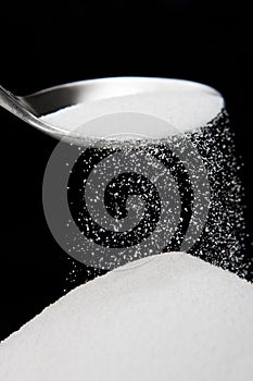 Sugar Falling from Spoon