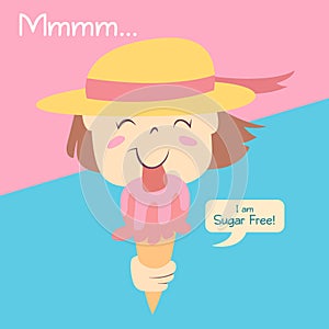 Sugar Free Ice Cream Girl