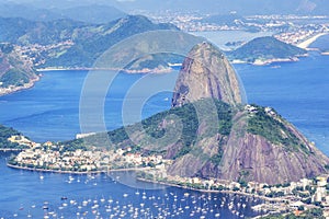 Sugar Loaf Mountain in Rio de Janeiro, Brazil photo