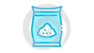 Sugar Package Icon Animation