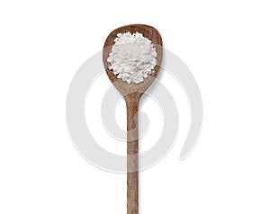Sugar powder with isolated white background