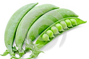 Sugar snaps peas