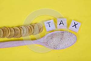 Sugar Tax is a tax or surcharge designed to reduce consumption of drinks