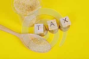 Sugar Tax is a tax or surcharge designed to reduce consumption of drinks