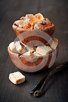 Sugar and vanilla sticks